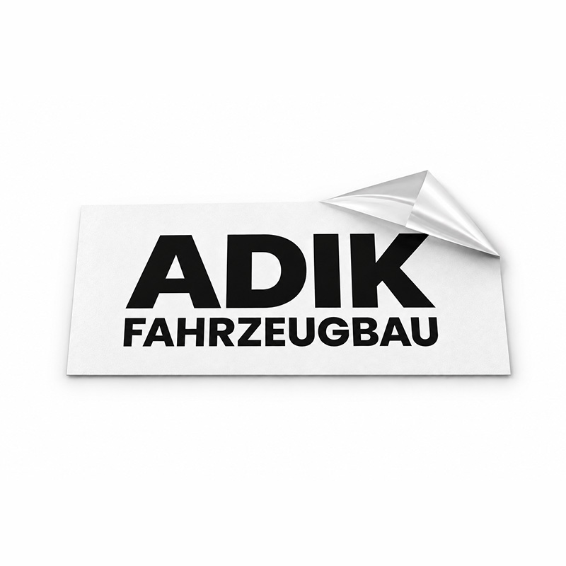Adik - Aufkleber in schwarz - verschiedene Größen